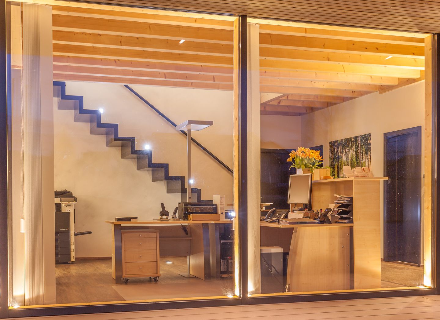 Bürogebäude Fa. Hammer - Holzbau als gebaute Visitenkarte